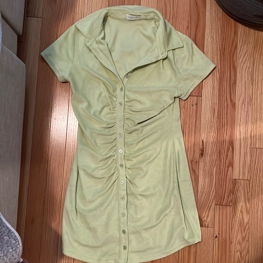 Super cute green summer dress